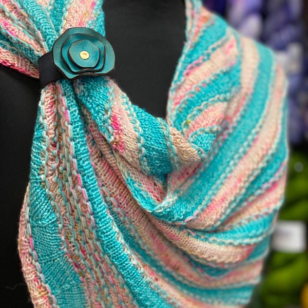 cuffed shawl