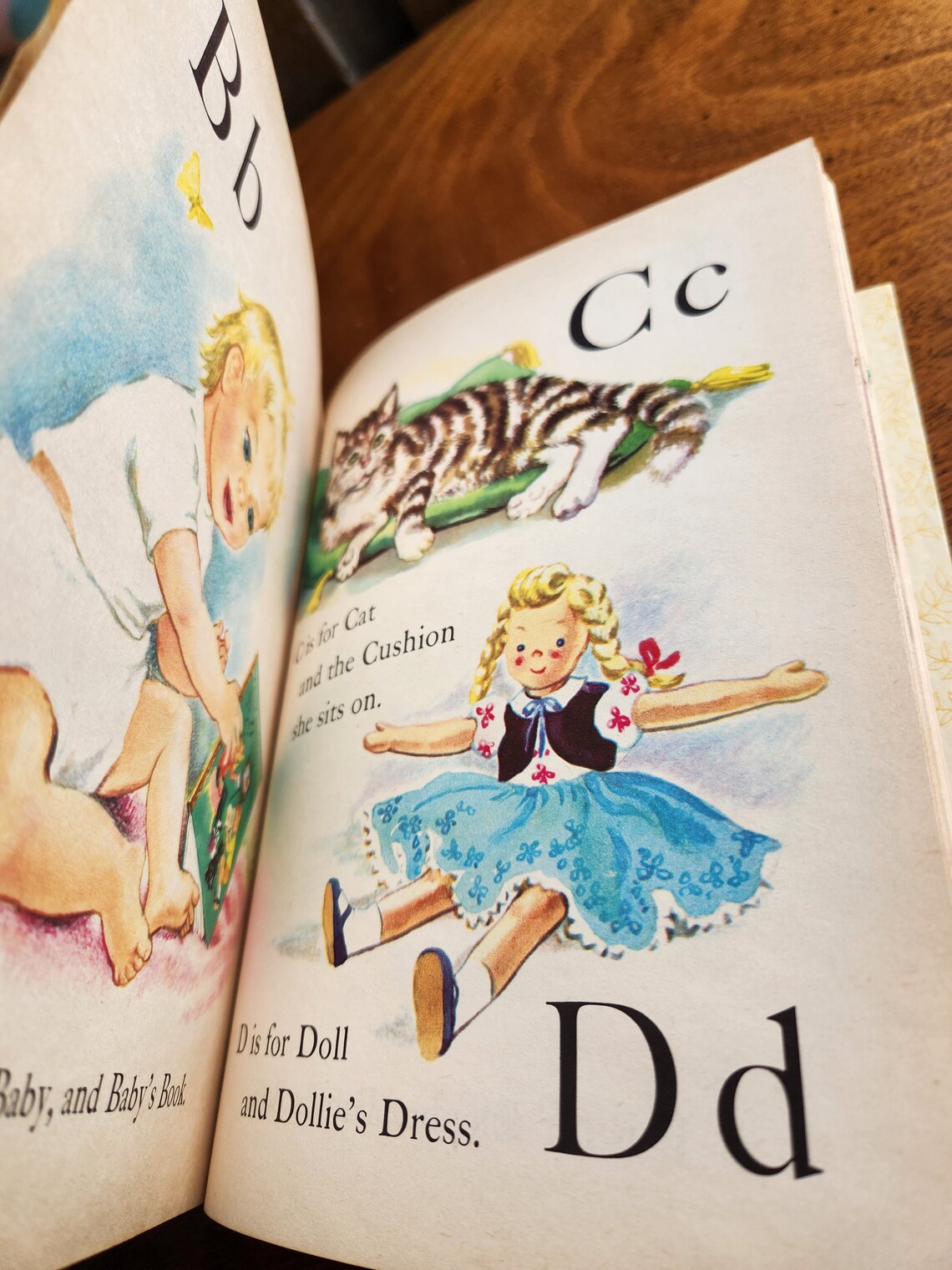 Vintage 1957 ABC Around the House Golden Activity Book With Moveable ...