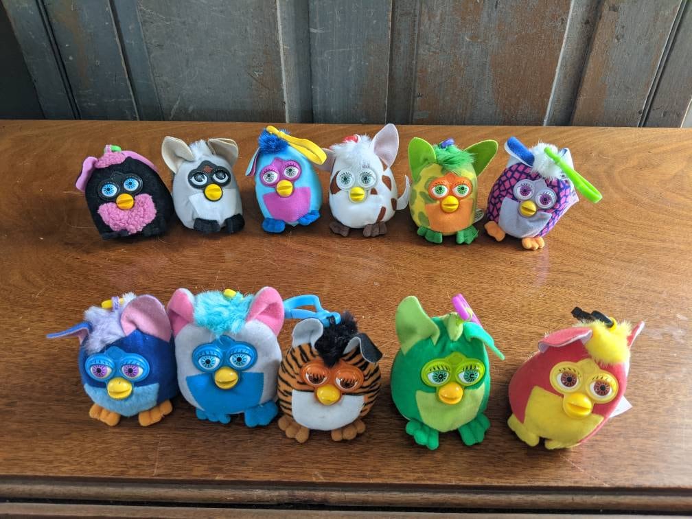 Vintage Furby Keychain YOU CHOOSE Etsy Singapore