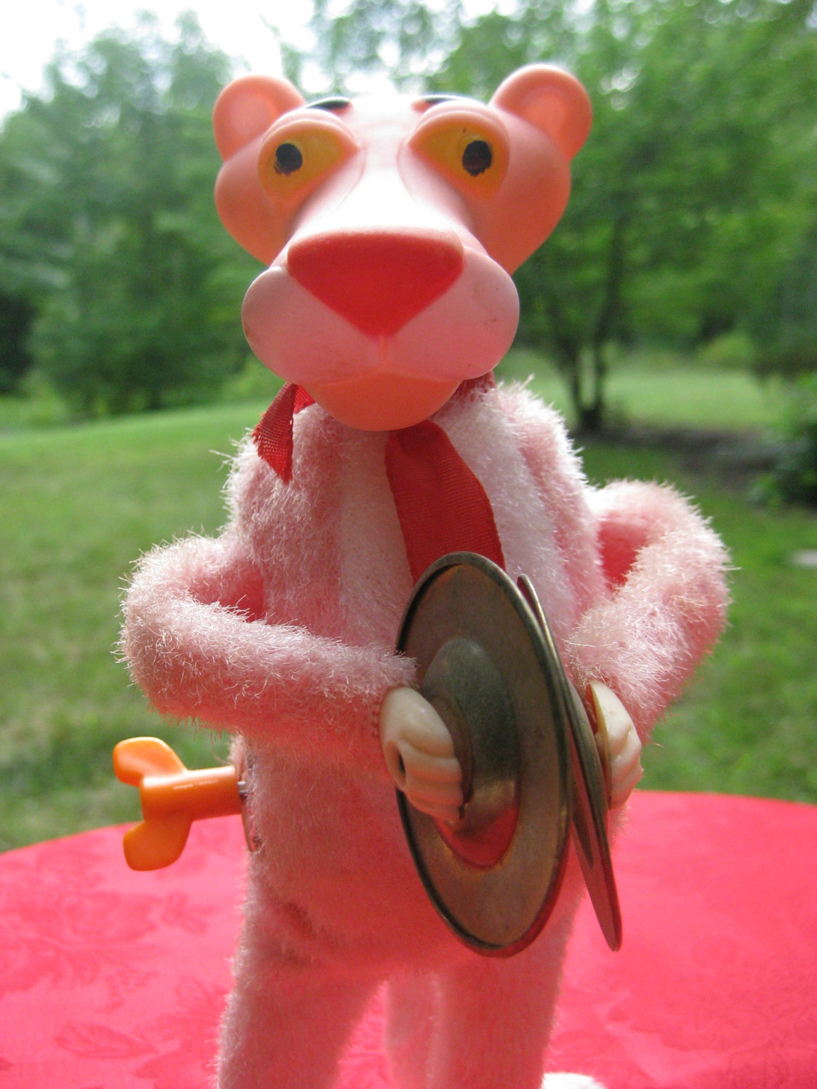 Vintage Illco Pink Panther Toy WindUp Etsy