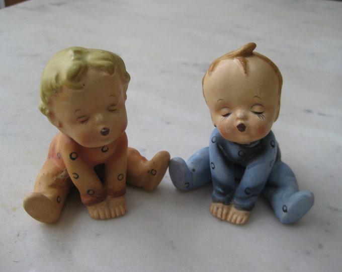 Vintage Holt Howard Baby Salt and Pepper Shakers Etsy
