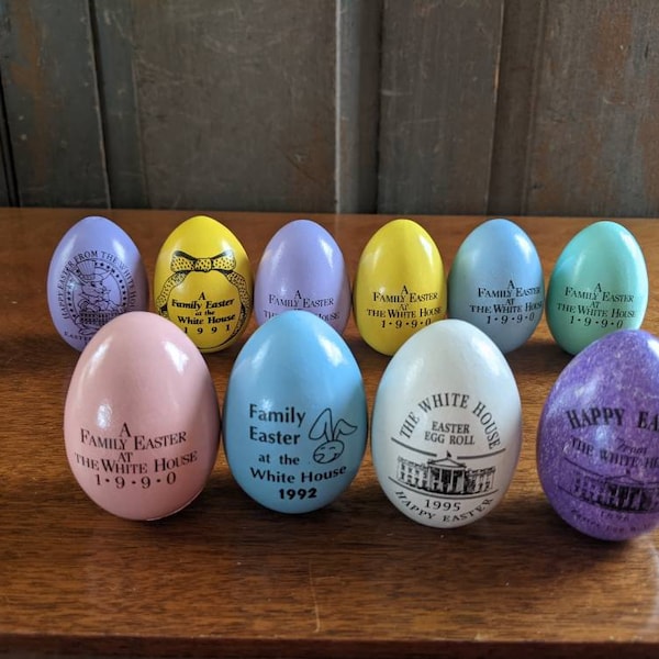 Wooden Easter Eggs Etsy