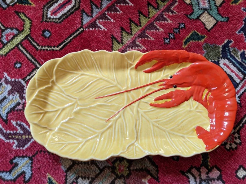 Vintage Maruhon Ware Japan Lobster Serving Plate | Etsy