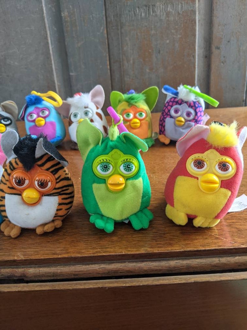 Vintage Furby Keychain YOU CHOOSE
