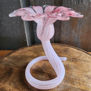 Pink Murano Vase - Etsy