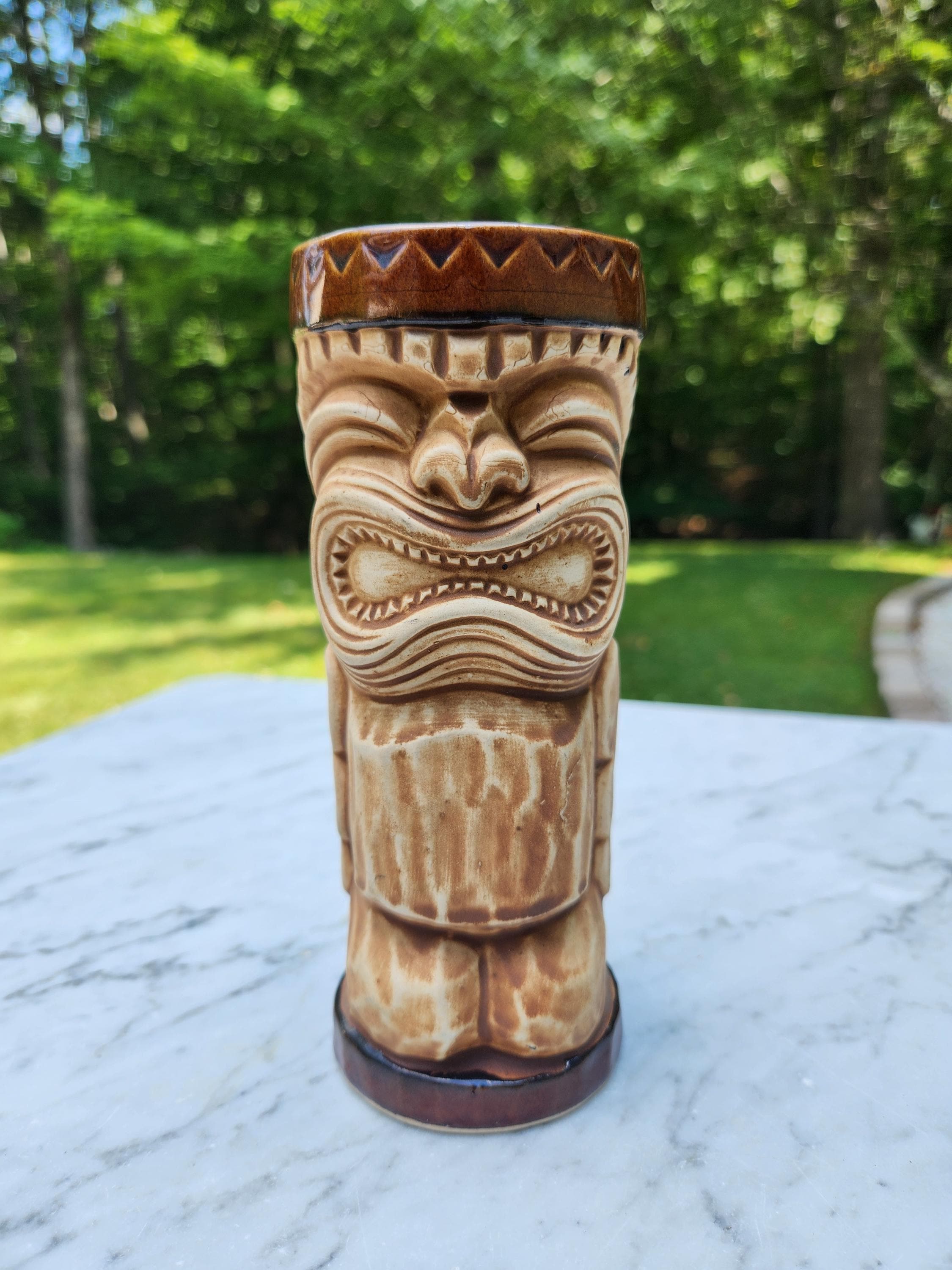 Tiki Glass Vintage - Etsy