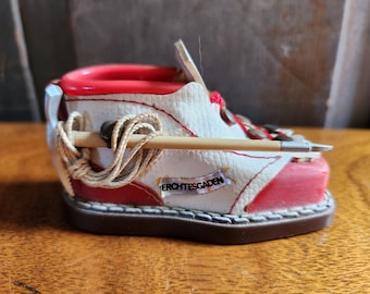 Vintage BERCHTESGADEN Hiking Climber Boot Souvenir