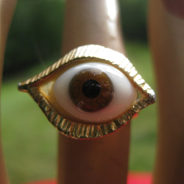 Vintage Eye Ring Reserved for modfemme
