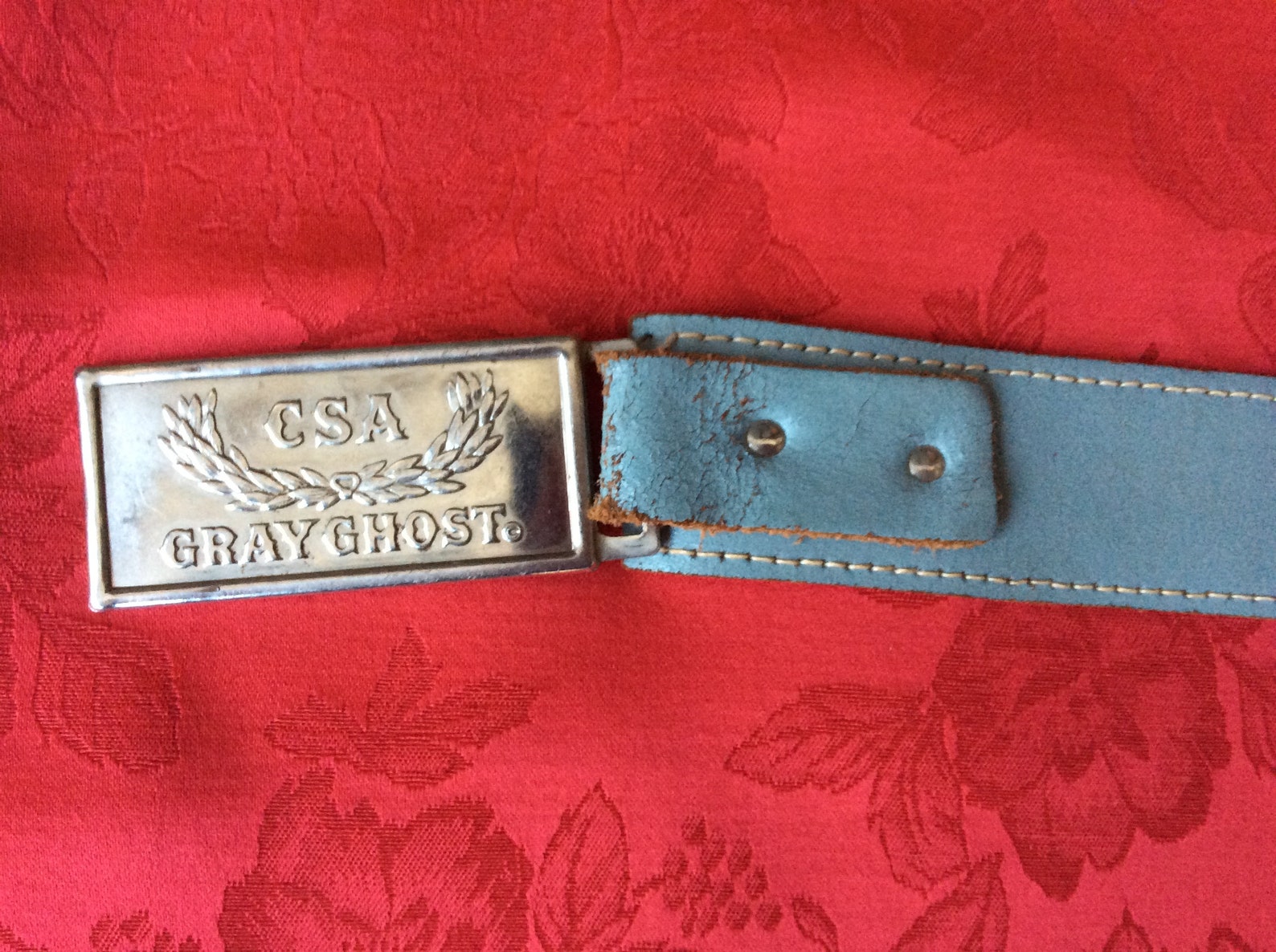 Vintage Toy CSA Gray Ghost Belt Etsy
