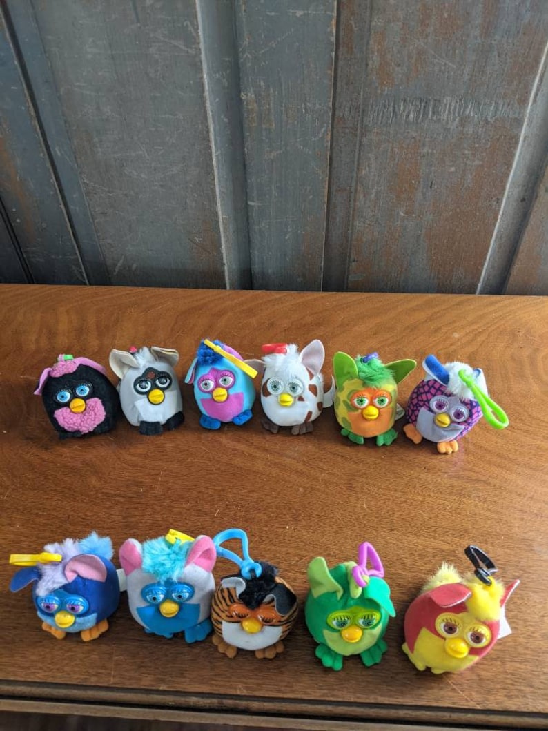 Vintage Furby Keychain YOU CHOOSE