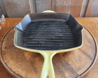 Le Creuset Pastel Yellow Square Grill Pan