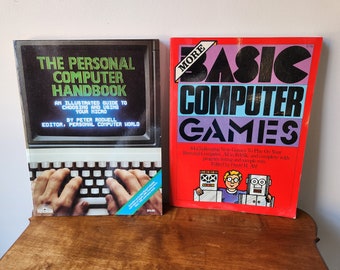 Vintage Computer Games or Personal Computer Book YOU CHOOSE