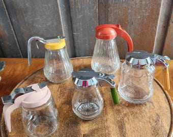Vintage Syrup Dispenser YOU CHOOSE
