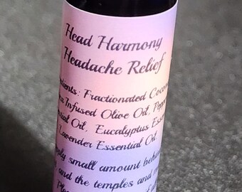 Head Harmony Headache Relief Oil