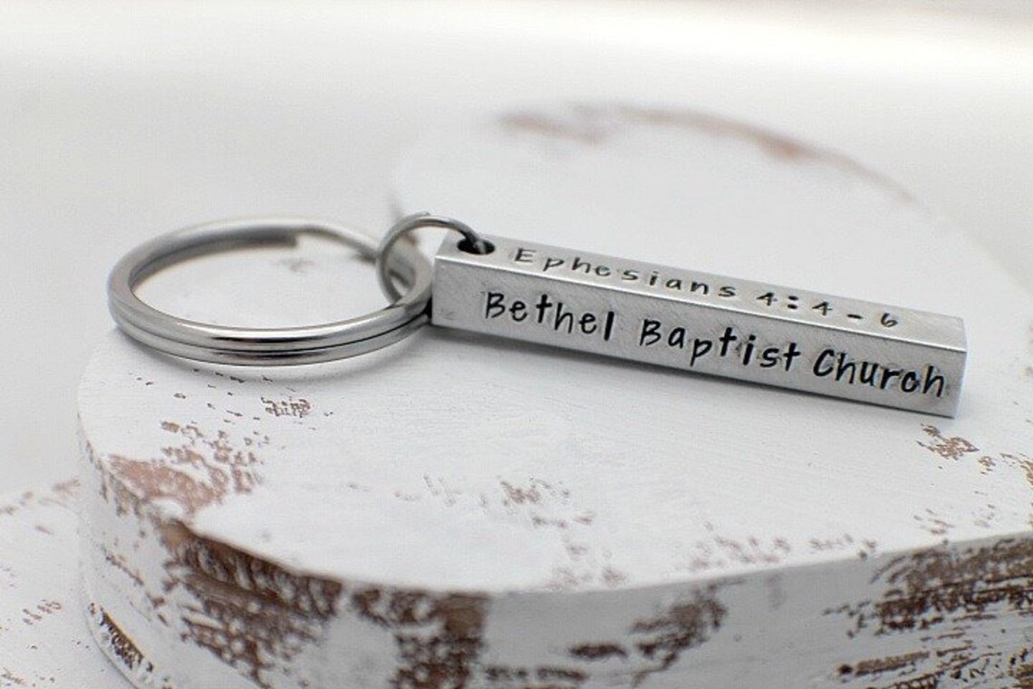 Personalized Baptism Keychain // Baptism Gift // Personalized Etsy