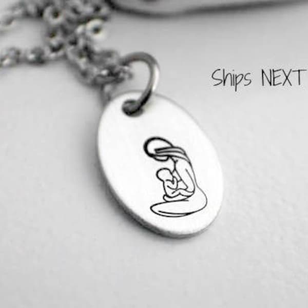 Breastfeeding Necklace Etsy