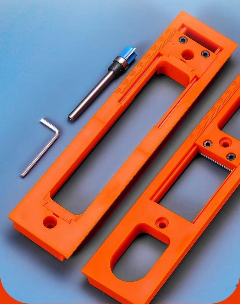 Hidden Hinge Router Jig Concealed 3D Hinge Installation Template Tool