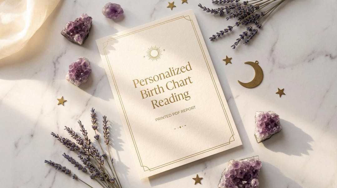 Personalized Birth Chart Reading | Astrology Natal Report (PDF Download ...