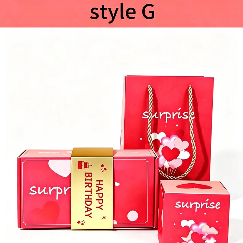 DIY Explosion Gift Box, Pop up Money Gift Box for Graduation/birthday ...