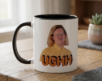 James Love on the Spectrum Ughh Mug, Ceramic Coffee Cup