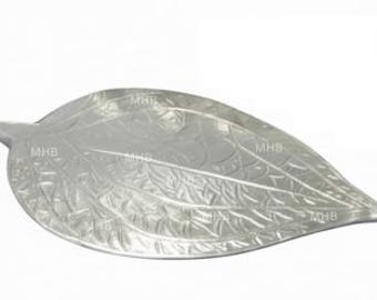 925 Silver Betel Leaf - Paan Ka Patta for Home Decor, Pooja, Gift Purpose | 1 Piece | 7.5 Grams