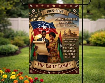 Bandiera da giardino personalizzata per il 250° anniversario dell'America, insegna personalizzata con il nome della famiglia 1776-2026, stendardo di libertà e unione, decorazione patriottica per il giardino.