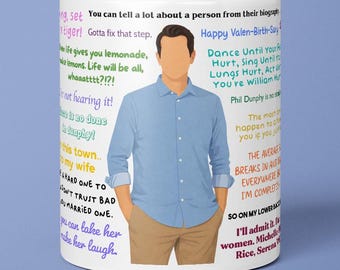 Phil Dunphy Best Quotes Mug, Phil Dunphy Funny Mug, Philsosophy, TV Show Quotes, Modern Family Mug, Modern Family Fan