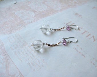 Meadow / Vintage drops earrings