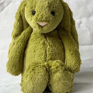 Bashful Moss Jellycat Bunny - Etsy