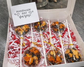 Handmade Tea Lollipops: Infused with Flowers & Fruits