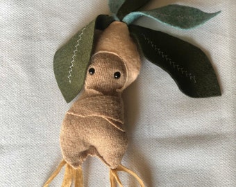 mandrakes fantastic mandrake hare rabbit fairy doll Mandrake plant harry potter kids