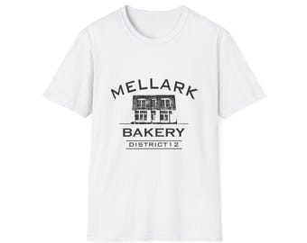 T-shirt Mellark Bakery : t-shirt souple unisexe inspiré de Hunger Games