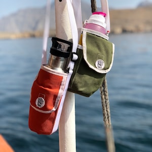 Water Tote, Waterproof Canvas Water Tote, Water Carrier, Water Sling