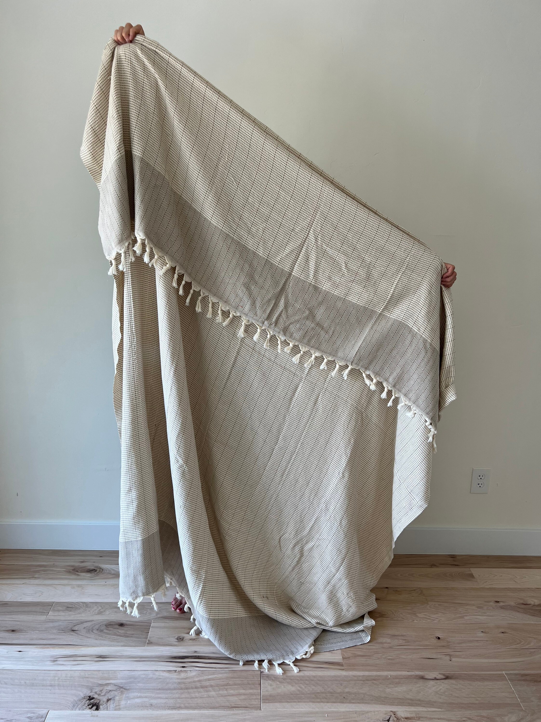 Cotton Beach Blanket Etsy Canada