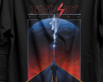 RIP Kavinsky Shirt, 1975 -2026, 90s Music Fan Nostalgia Graphic Tee, Vincent Belorgey T-Shirt, Memorial TShirt, Gift for Electropop Fans, 5