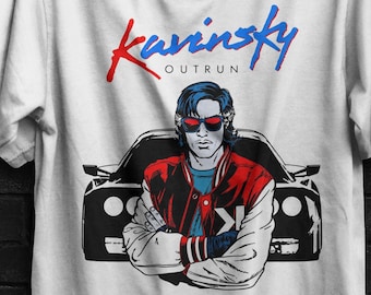 RIP Kavinsky Shirt, 1975 -2026, 90s Music Fan Nostalgia Graphic Tee, Vincent Belorgey T-Shirt, Memorial TShirt, Gift for Electropop Fans, 2