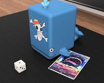 LABOON WHALE Deck Box – TCG Card Holder Fits 100 cards