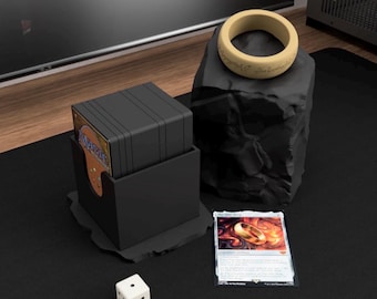 The One Ring MTG Deckbox - Fits 100 sleeved cards - Commander deckbox