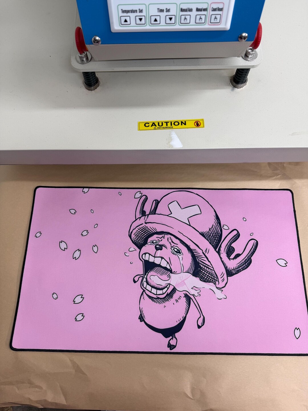 Crying Chopper Playmat – Anime TCG Gaming Mouse Pad (24x14 Inches) - Etsy