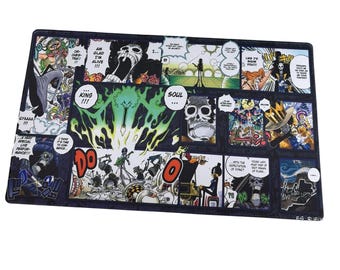 BROOK One Piece Manga Playmat – Heart Pirates TCG Desk Mat (24x14)