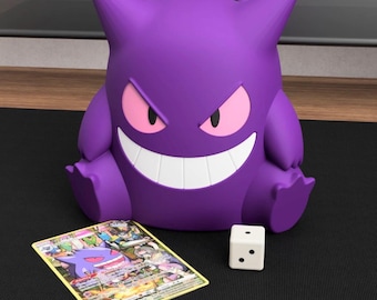GENGAR  Deck Box -TCG-Magetic Lids