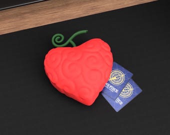 Caja de barajas de frutas del diablo de One Piece OPE OPE – Portacartas impreso en 3D (100 cartas)