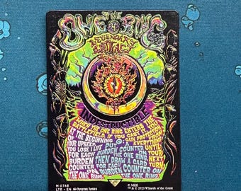 Textured One Ring Proxy Card | Raised UV Print Collectible Display Piece