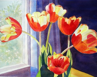 Greeting cards and notecards of watercolor paintings