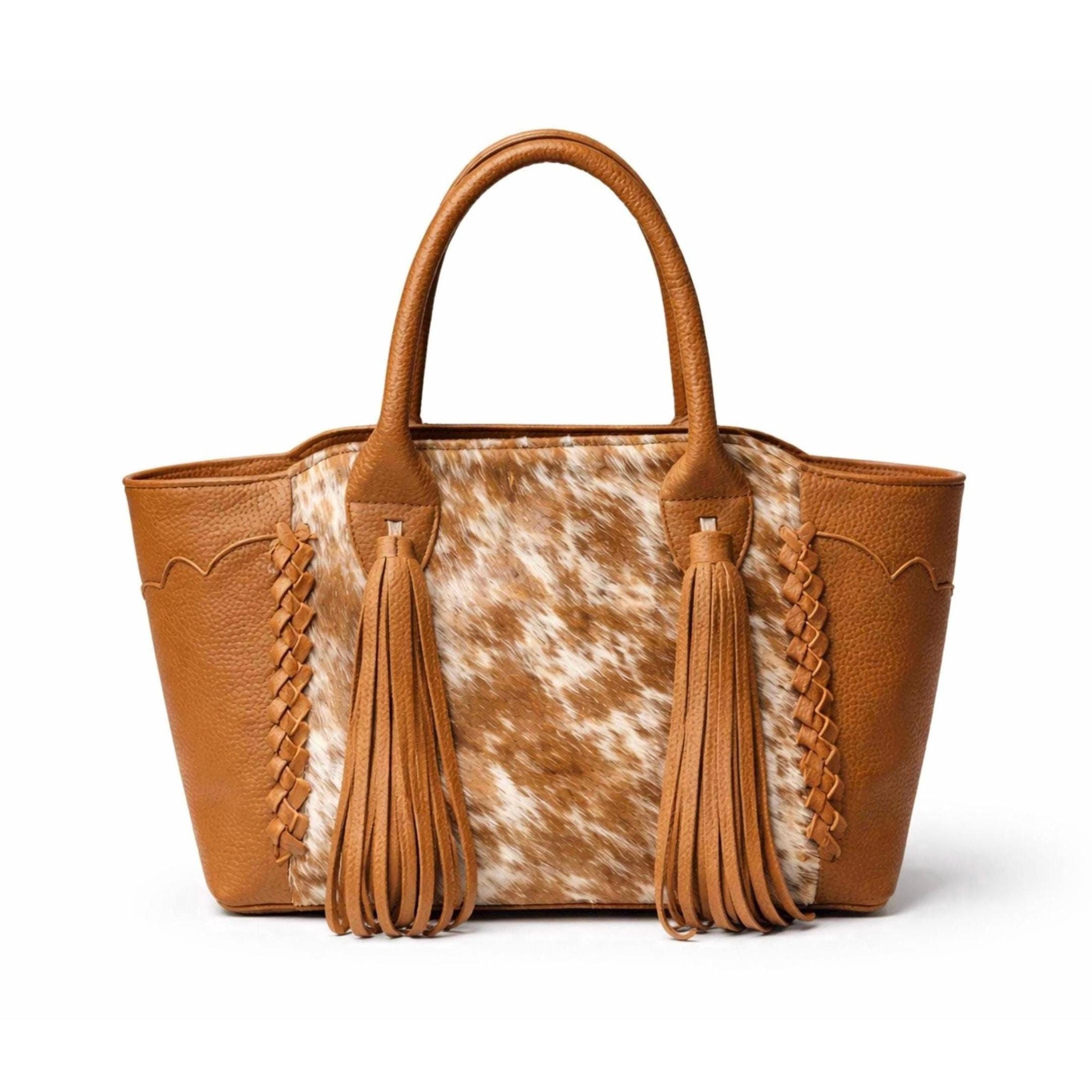 9736 Women Wide Soft Cowhide Solid Leather Disc Link Braided Western Floral Western Belt - Classic - Floral Tooled Leather Brown  main image 2