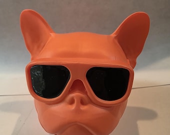 63MM Bulldog Design 3-Part Grinder with Pop-Up Mesh Window – Available in 6 Colors