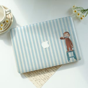 【おさるのジョージ】Apple MacBook Air 2020 Curious George Laptop Case - Etsy