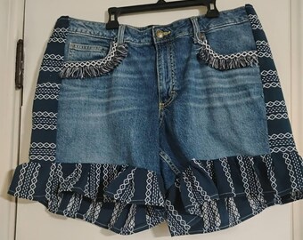 Short Lee Jean recyclé avec volant Taille 16