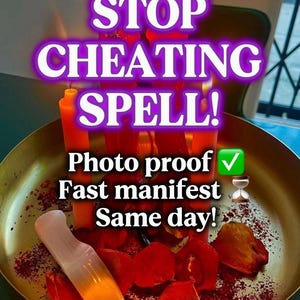 Stop Cheating Spell – Loyalty & Faithfulness Ritual | Relationship Protection, Trust Healing and Commitment Energy