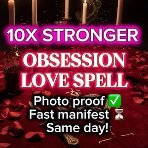 Hechizo de amor de máxima potencia para la obsesión – Ritual 10 veces más fuerte, tráelo de vuelta a ti.